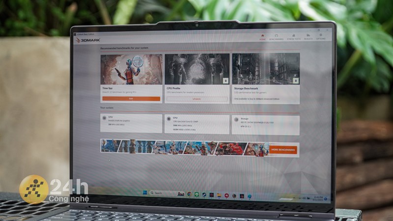 Lenovo Yoga 7 14IRL8 cho điểm số hiệu năng ấn tượng