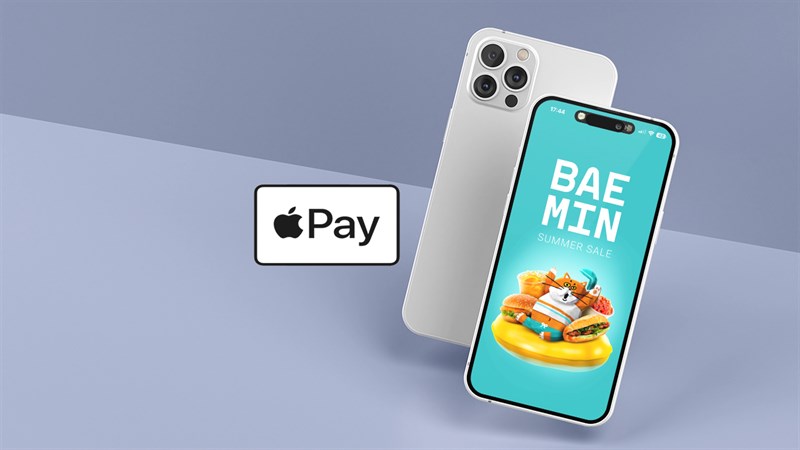 Cách thanh toán đơn hàng BAEMIN bằng Apple Pay