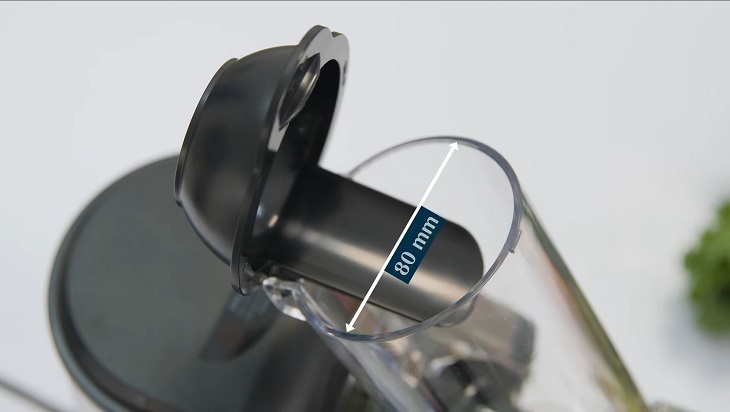 Ống tiếp nguyên liệu đường kính 80 mm