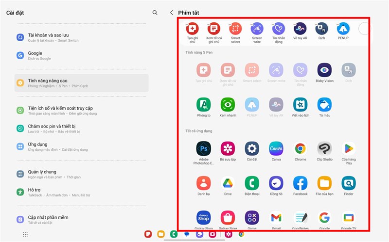 10 tính năng hay trên Galaxy Tab S9 Ultra