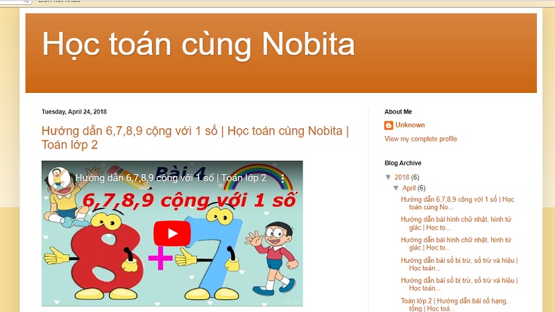 Học toán cùng Nobita - Hoctoancungnobita.blogspot.com