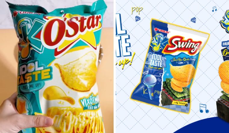 Ăn snack phong cách Hàn Quốc với snack O'star và Swing phiên bản K-Pop