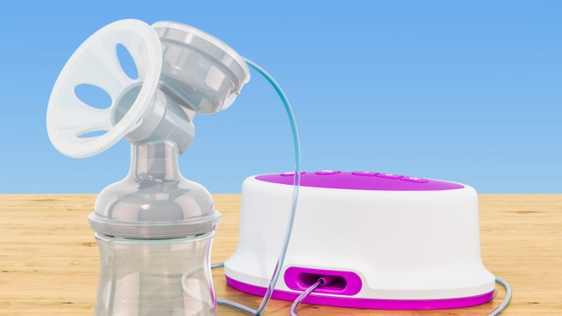 Principle of operation of a single electric breast pump