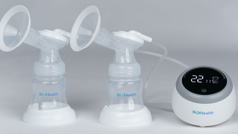 Principle of operation of a double electric breast pump