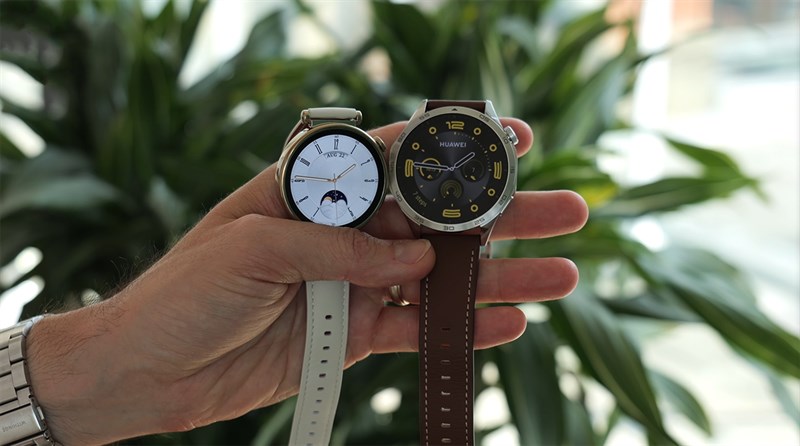 Huawei Watch GT 4 đều có chất lượng hiển thị rất tốt trong nhiều điều kiện khác nhau