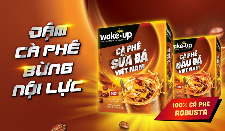 Thử ngay Wake-up sữa đá - đậm cà phê, bừng nội lực