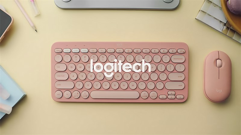 Combo Logitech Pebble 2 được làm từ ít nhất 49% là nhựa tái chế