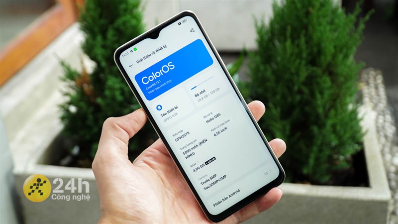 OPPO A38 được trang bị bộ cấu hình tốt trong tầm giá