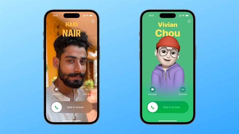 Contact Posters cho phép người dùng cá nhân hóa hồ sơ của họ khi liên lạc với người sử dụng iPhone khác