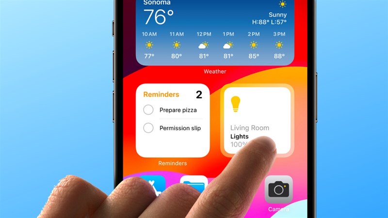 iOS 17 giới thiệu các widget tương tác cho iPhone
