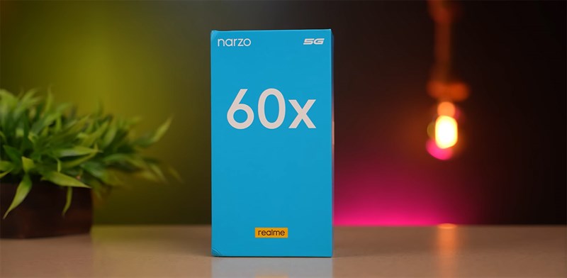 Hộp đựng realme Narzo 60x 5G được thiết kế cực kỳ quen thuộc Hộp đựng realme Narzo 60x 5G được thiết kế cực kỳ quen thuộc