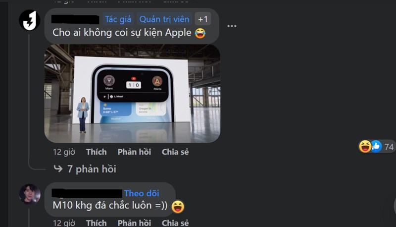 Apple đã giới thiệu tính năng Dynamic Island bằng kết quả trận đấu giữa Miami 1-0 Atlanta Apple đã giới thiệu tính năng Dynamic Island bằng kết quả trận đấu giữa Miami 1-0 Atlanta