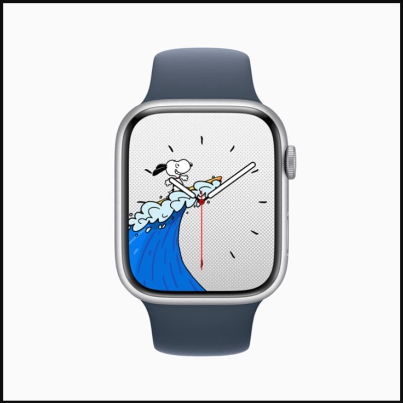Mặt đồng hồ Snoopy mới trên watchOS 10