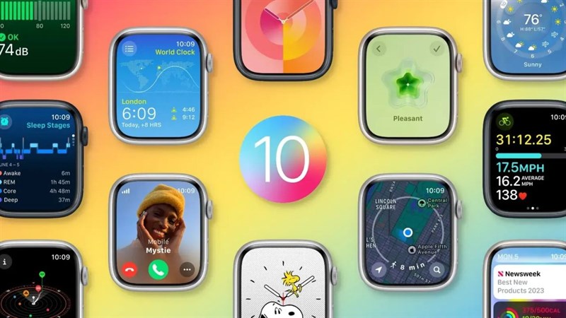 Cách cập nhật watchOS 10