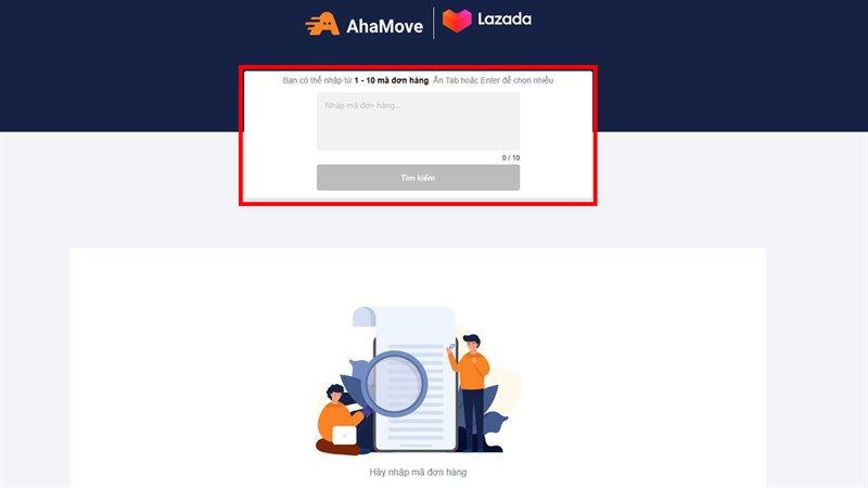 Hướng dẫn cách tra cứu đơn hàng Ahamove