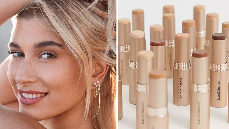 Hailey Bieber - Kem nền BareMinerals Hydrating Foundation Stick