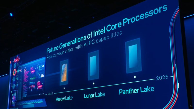 Intel đã hé lộ thế hệ CPU tiếp theo tại Innovation 2023