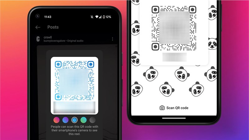 Cách lấy mã QR của người khác trên Instagram