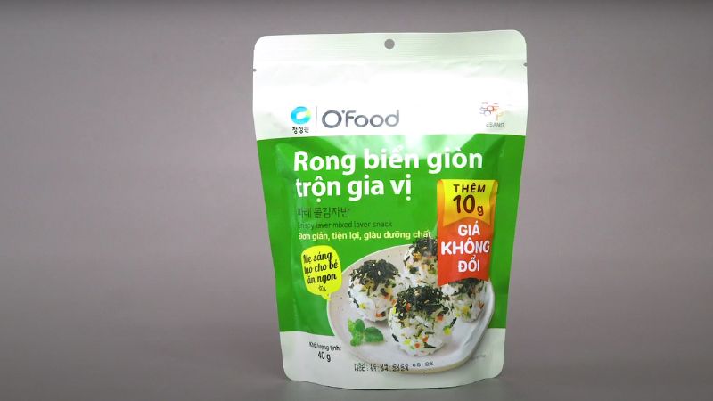 Rong biển giòn trộn gia vị O'food