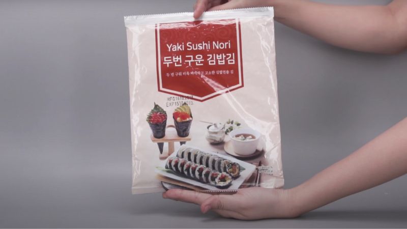 Rong biển cuộn cơm Humanwell Yaki Sushi Nori