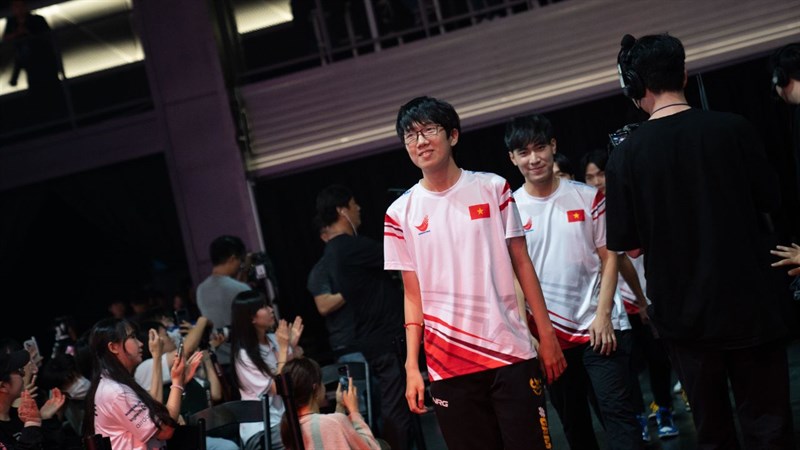 Đội tuyển Liên Minh Huyền Thoại Việt Nam tại trận giao hữu với tuyển Hàn Quốc mới đây (Ảnh: Visera)