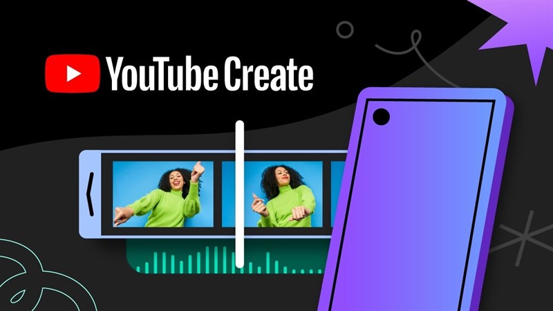 Phần mềm chỉnh sửa video YouTube Create