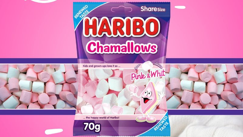 Kẹo Chamallows Pink & White