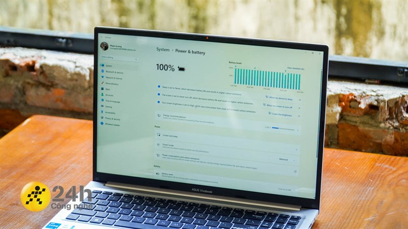 ASUS VivoBook 16 X1605VA còn có thể mang lại trải nghiệm sử dụng lâu dài