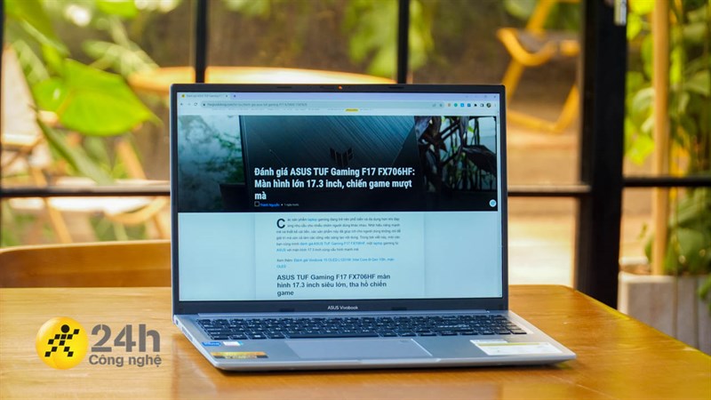 ASUS VivoBook 16 X1605VA còn mang lại trải nghiệm sử dụng tốt với vi xử lý Intel Core i5-1335U