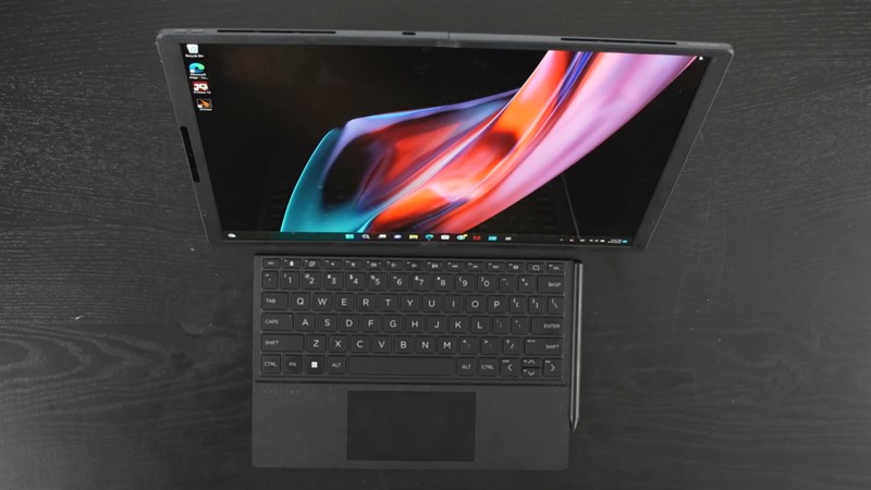 HP Spectre Fold được trang bị pin có công suất lên đến 94.3 Wh