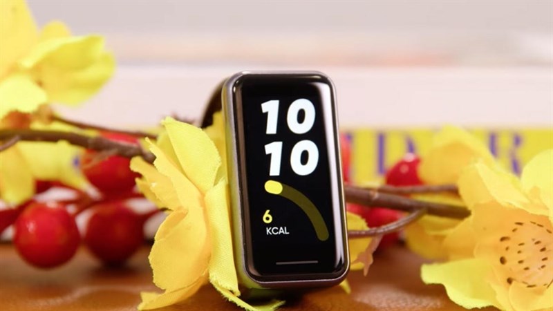 Vòng đeo tay thông minh giá rẻ - realme Band 2 Đen Vòng đeo tay thông minh giá rẻ - realme Band 2 Đen