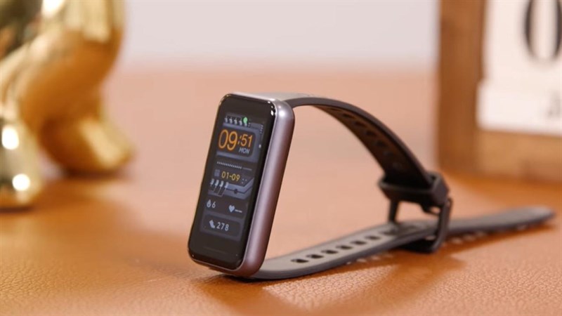 Vòng đeo tay thông minh giá rẻ - realme Band 2 Đen Vòng đeo tay thông minh giá rẻ - realme Band 2 Đen