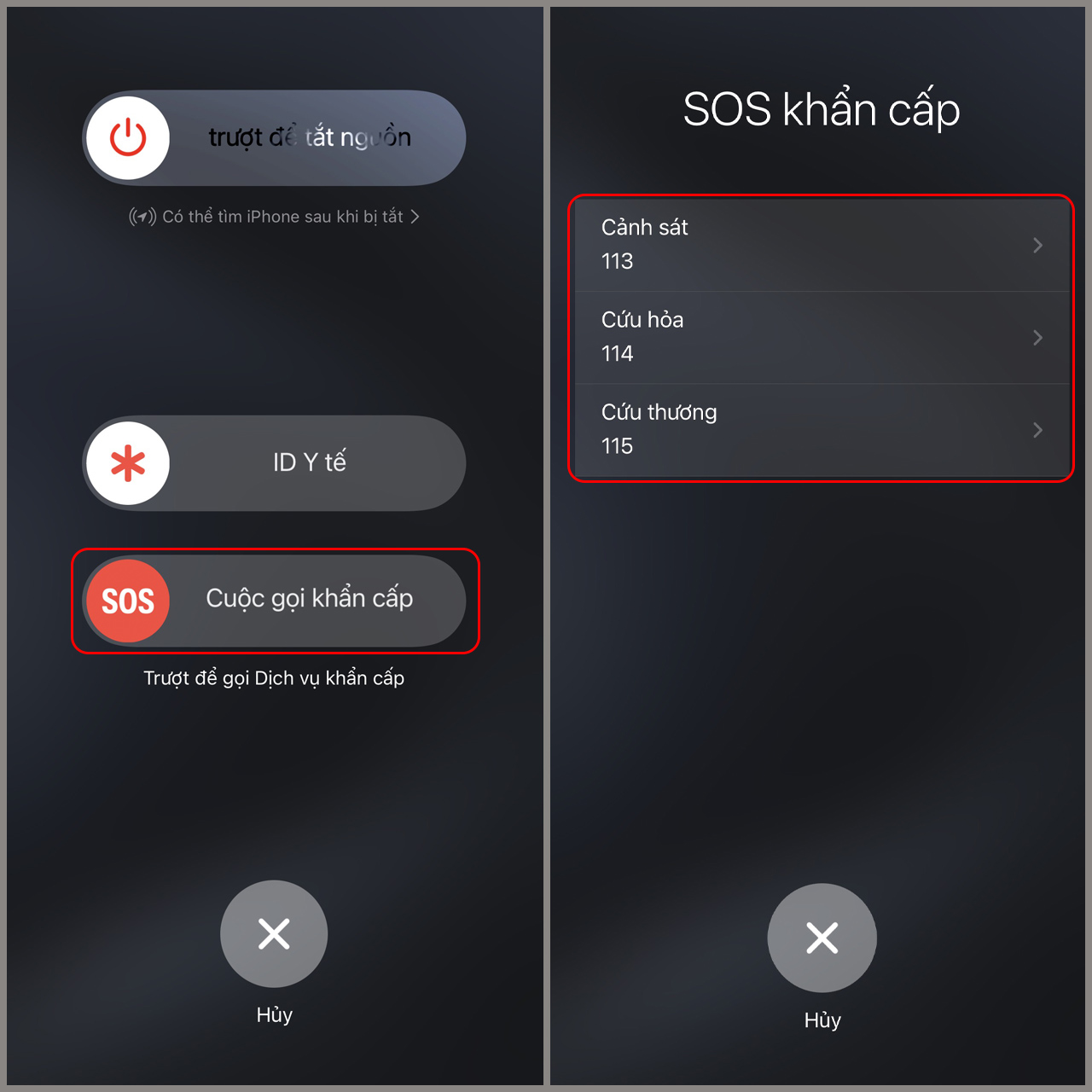 SOS khẩn cấp là gì?