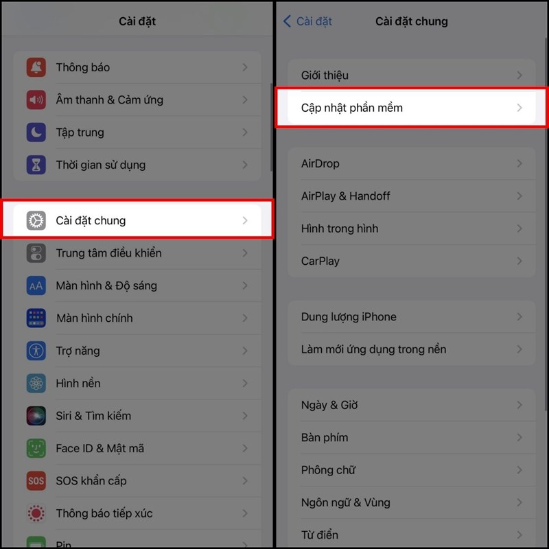 Cách cập nhật iOS 17 cho iPhone 11 Pro Max