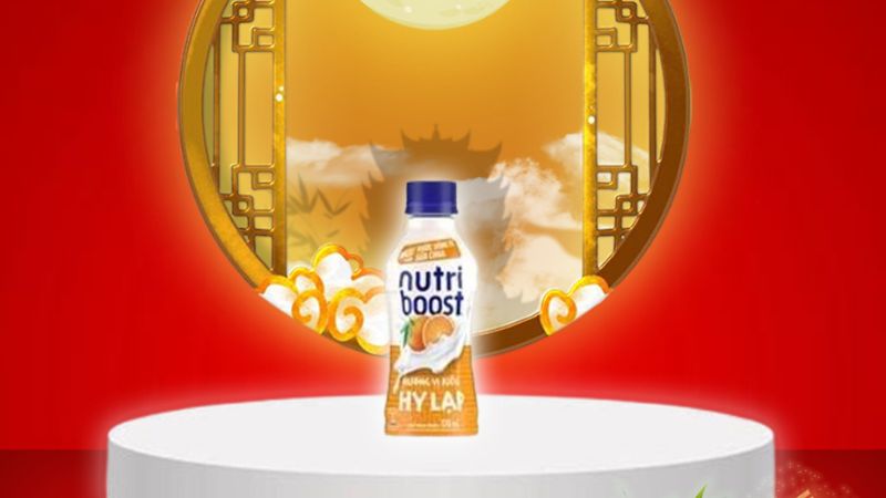 Thức uống từ sữa chua Nutriboost hương cam