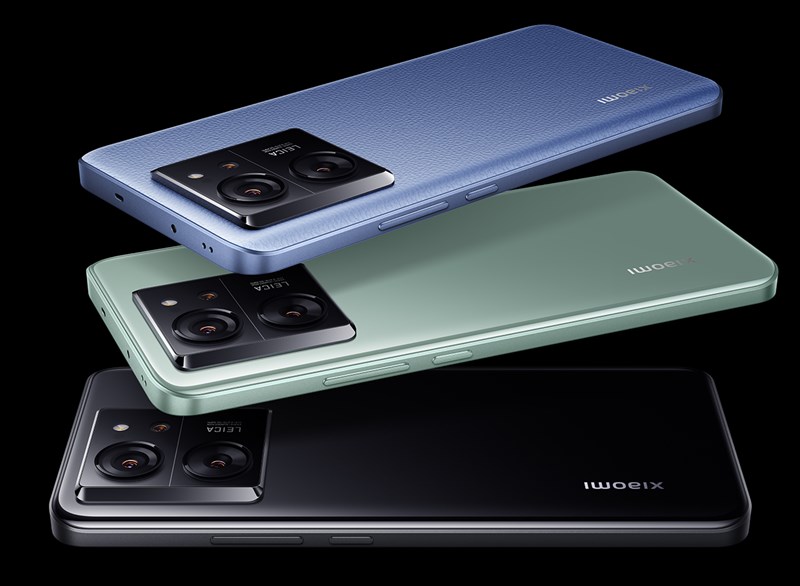 Xiaomi 13T Pro có đến 3 màu sắc cho bạn lựa chọn là: Xanh dương, Xanh lá và Đen Xiaomi 13T Pro có đến 3 màu sắc cho bạn lựa chọn là: Xanh dương, Xanh lá và Đen