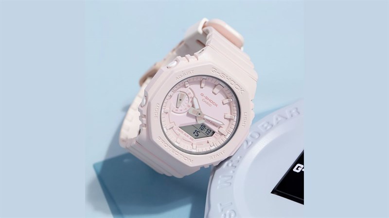 2. Đồng hồ Casio chất lượng - BABY-G 41.4 mm Nữ BSA-B100CS-3ADR