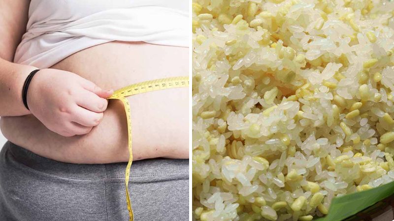 Overweight people, people who want to lose weight should limit eating sticky rice