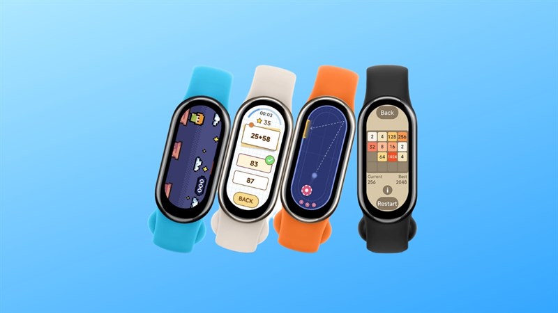 Khám phá các thay đổi trên Xiaomi Smart Band 8