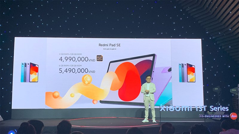 Mức giá chính thức của Xiaomi Pad SE tại thị trường Việt Nam Mức giá chính thức của Xiaomi Pad SE tại thị trường Việt Nam