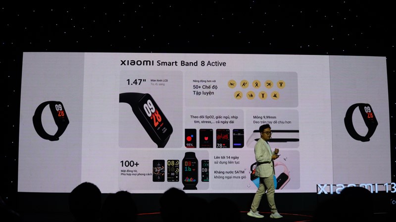 Tính năng Xiaomi Smart Band 8 Active Tính năng Xiaomi Smart Band 8 Active
