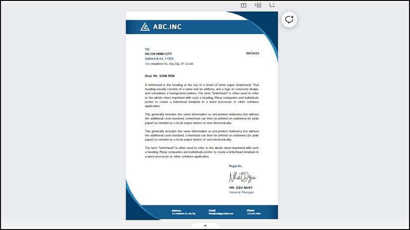 Cách thiết kế Cover Letter chuyên nghiệp bằng Canva