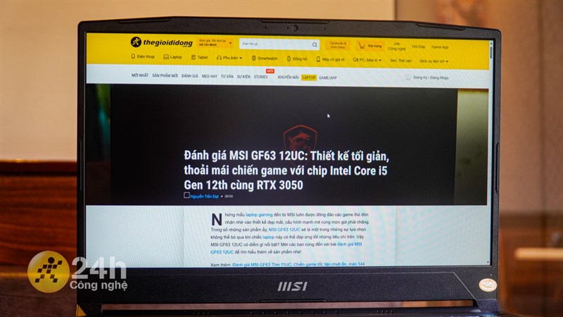 MSI Bravo 15 B7ED có thể đáp ứng nhanh chóng, ổn định cho nhiều tác vụ cơ bản hoặc nâng cao