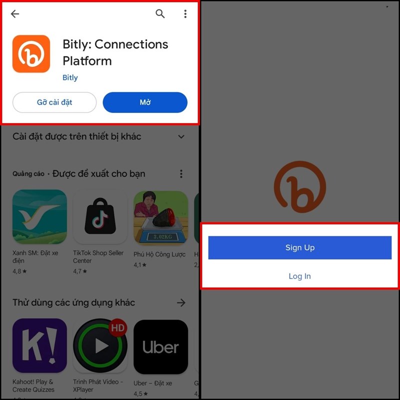 Cách dùng Bitly rút gọn link trên điện thoại