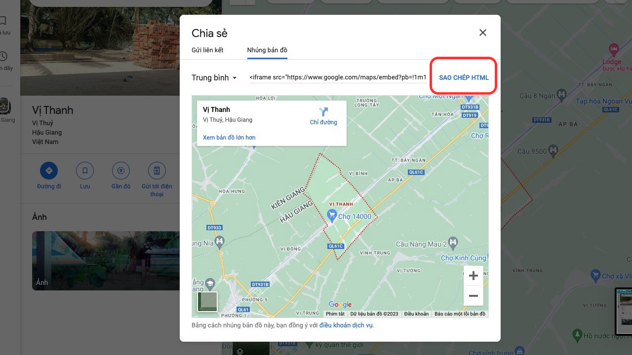 Cách chia sẻ vị trí trên Google Maps