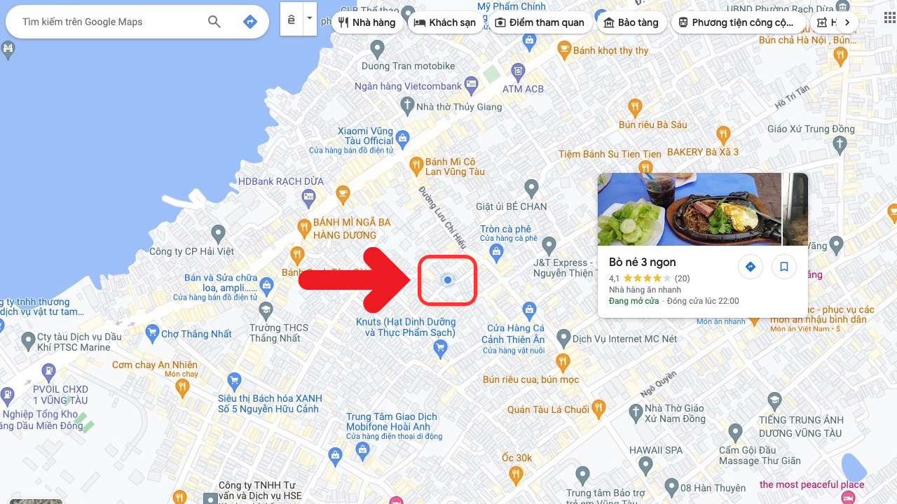 Cách chia sẻ vị trí trên Google Maps