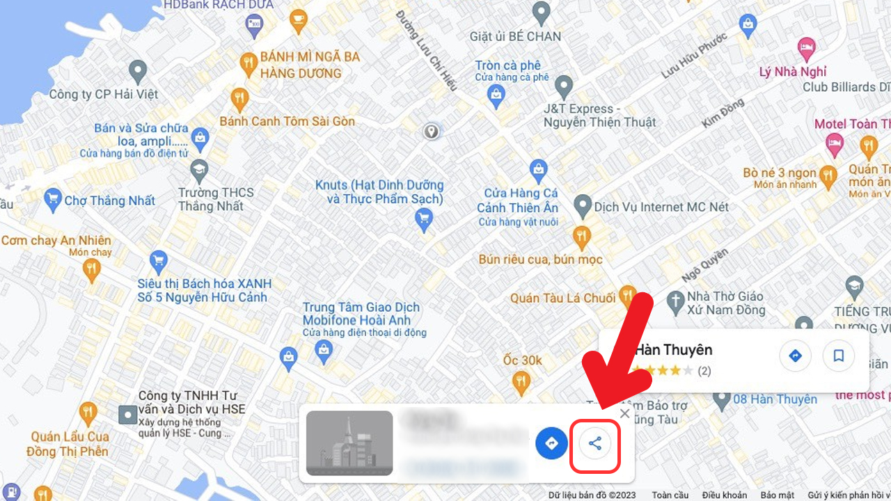 Cách chia sẻ vị trí trên Google Maps