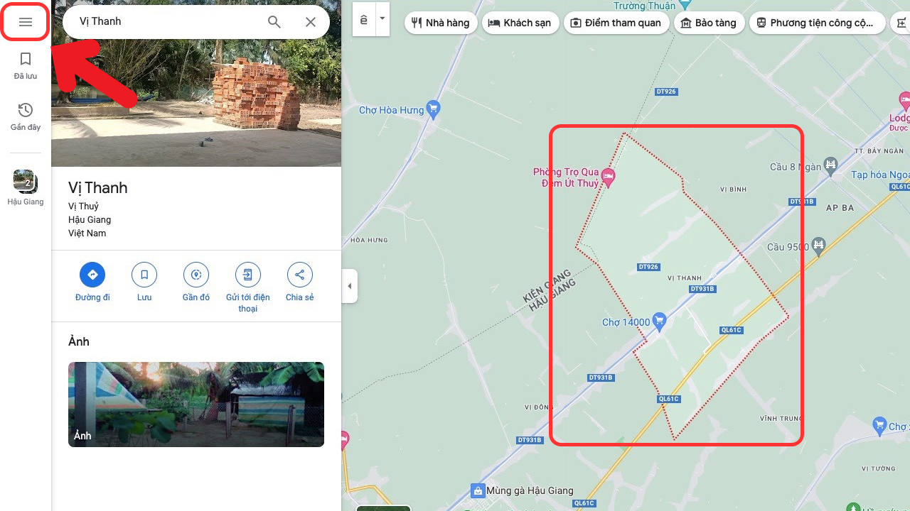 Cách chia sẻ vị trí trên Google Maps