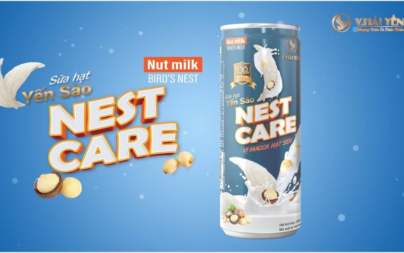 Sữa hạt yến sào Nest Care mang nhiều dưỡng chất