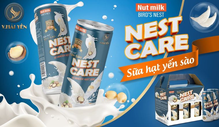 Sữa hạt yến sào Nest Care - món quà bổ dưỡng thượng hạng 